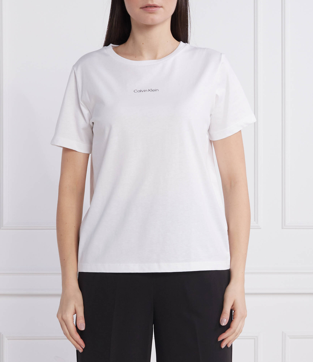 футболка micro logo Calvin Klein - белый(K20K205454)