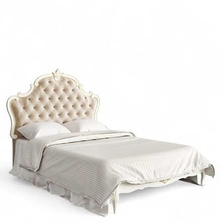 Кровать с мягким изголовьем 120*200 R532