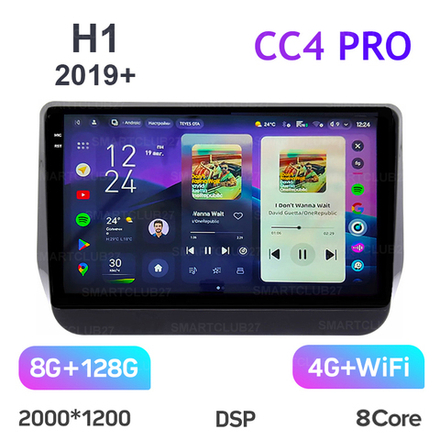 Teyes CC4 Pro 9" для Hyundai H1 2019+