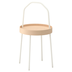 IKEA BURVIK  (ИКЕА БУРВИК)  -  Столик - белый 38 см