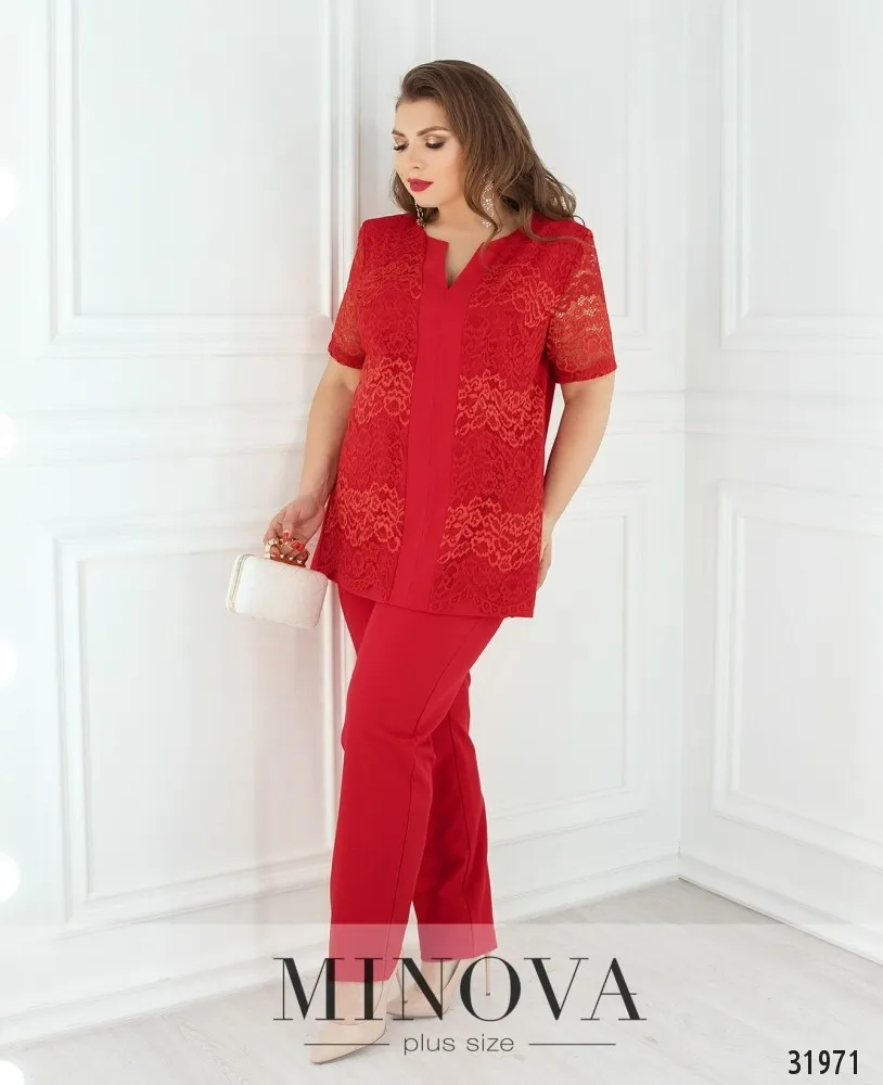 Костюм 353-красный Minova
