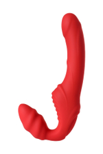 Безремневой страпон Toyfa Black&Red красный 35 см