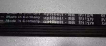 Ремень EPJ 1279 для стиральной машины 1279 J4 EPJ 5V Optibelt 1220мм черный, белая надпись, см. 2805610300