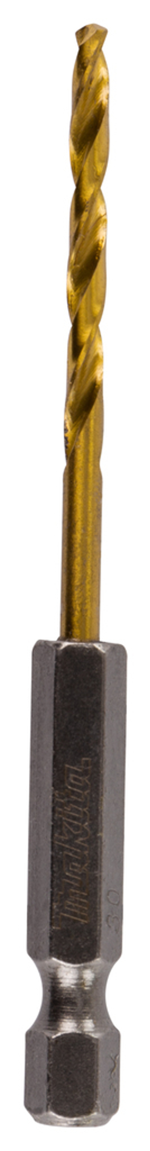 Сверло по металлу HSS-TiN 2.5x78 мм, 1/4 Makita D-46517