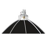Отражатель Secret Jardin Daisy вид с боку, зонтичная форма, патрон E40