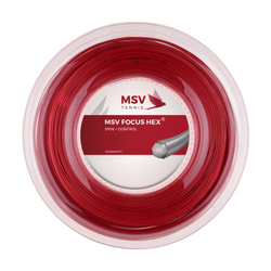 Теннисные струны MSV Focus Hex (200 m) - красный
