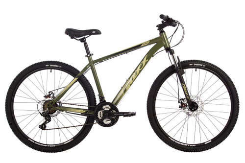Велосипед 27.5" FOXX CAIMAN р.16" зеленый
