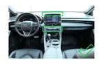 Комплект рамки с разъёмами 10" Toyota Avalon 4 2018-2022 большая