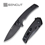 Нож складной SENCUT Serene сталь D2, рукоять Алюминий черный