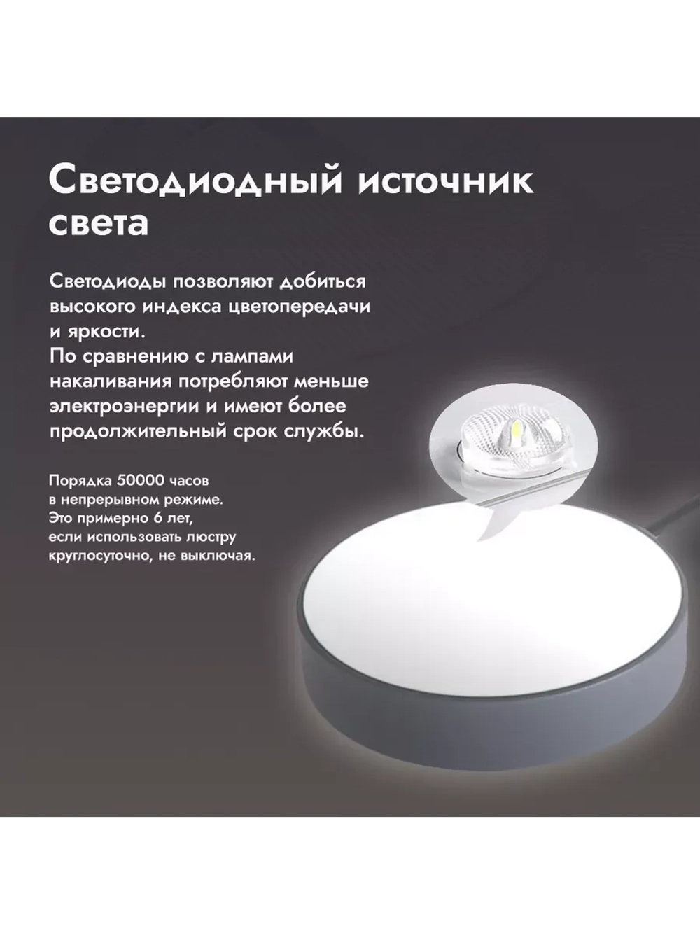 Светодиодная потолочная люстра 88066/5GREY