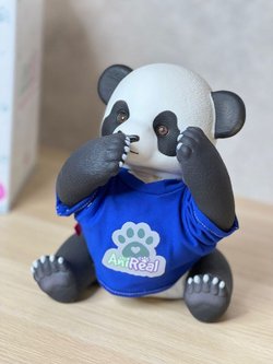 Игрушка мягконабивная 35см АниРеал Панда (60106)