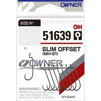 Крючки офсетные Owner Slim Offset MH-22 BC №12