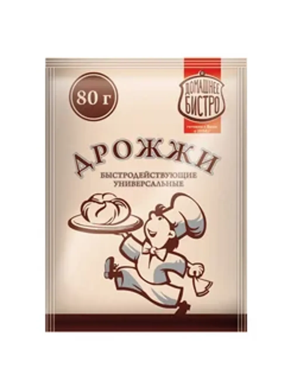 Дрожжи Домашнее сухие быстродействующие 80г
