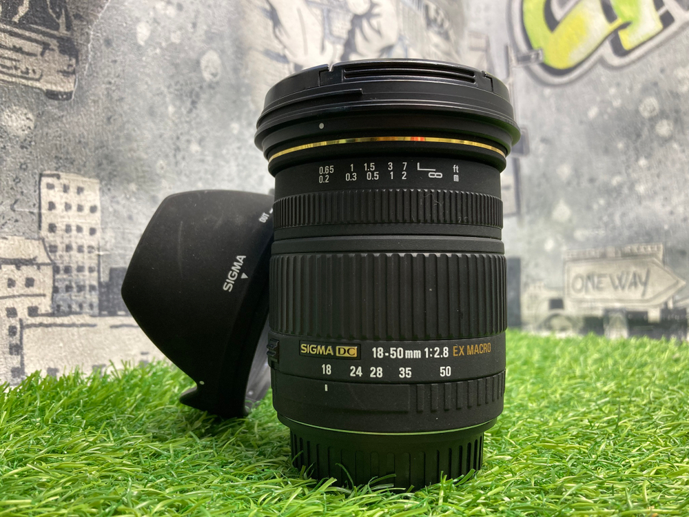 Sigma AF 18-50mm 2.8 EX DC Macro Canon EF-S