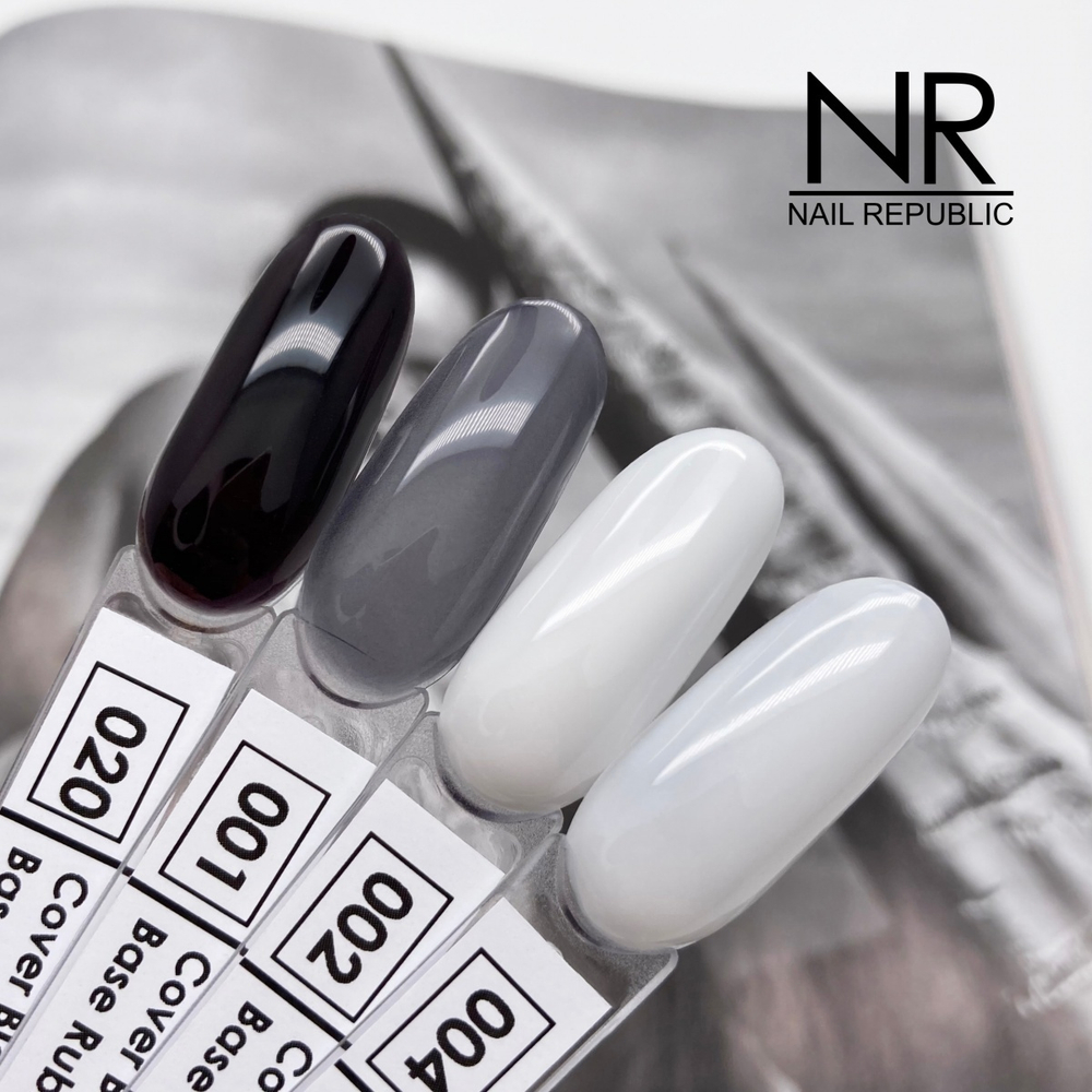 NR Rubber Base Cover - Камуфлирующая база №1-4, 15мл