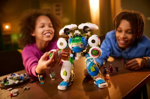 Конструктор LEGO DREAMZzz 71485 Матео и Зет-Блоб, боевой робот-рыцарь