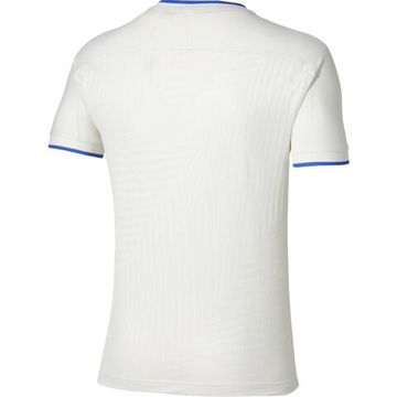 Мужская теннисная футболка Mizuno Stargazer Shadow Graphic Short-Sleeve - white/yellow