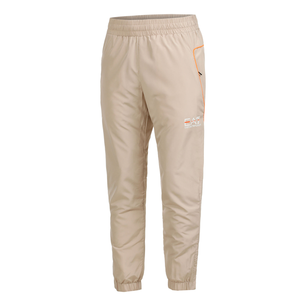 Мужские теннисные Костюмы EA7 Tracksuit Men - Beige, Orange