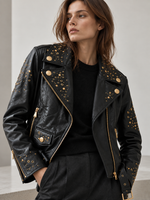 Кожаная куртка Moschino, S оригинал