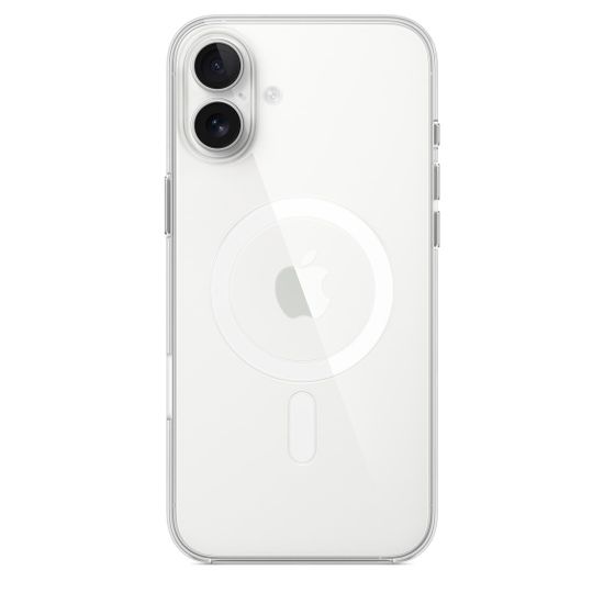 Чехол Apple для iPhone 16 Plus с MagSafe Прозрачный