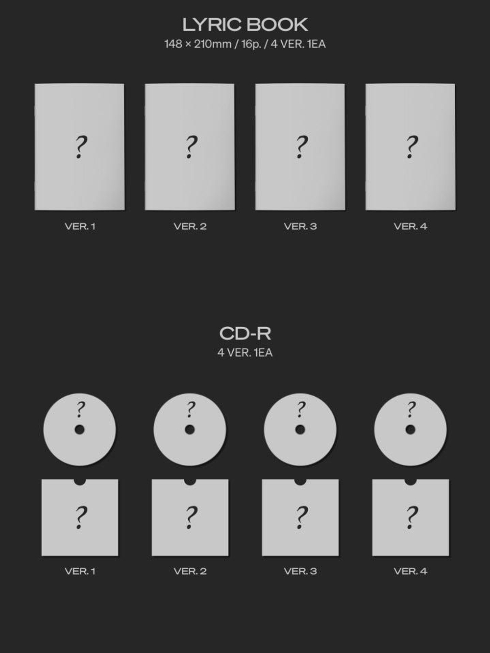 Альбом MONSTA X - REASON 12th Mini Album 4 Version SET