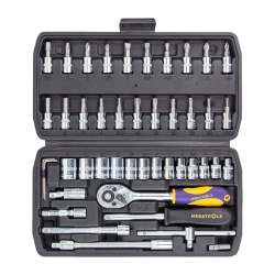 Набор инструментов 46пр.1/4'' MEGATOOLS MT-2462-5