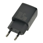 Сетевое зар. устр. Baseus Compact 10.5W 2USB (CCXJ010201) черное