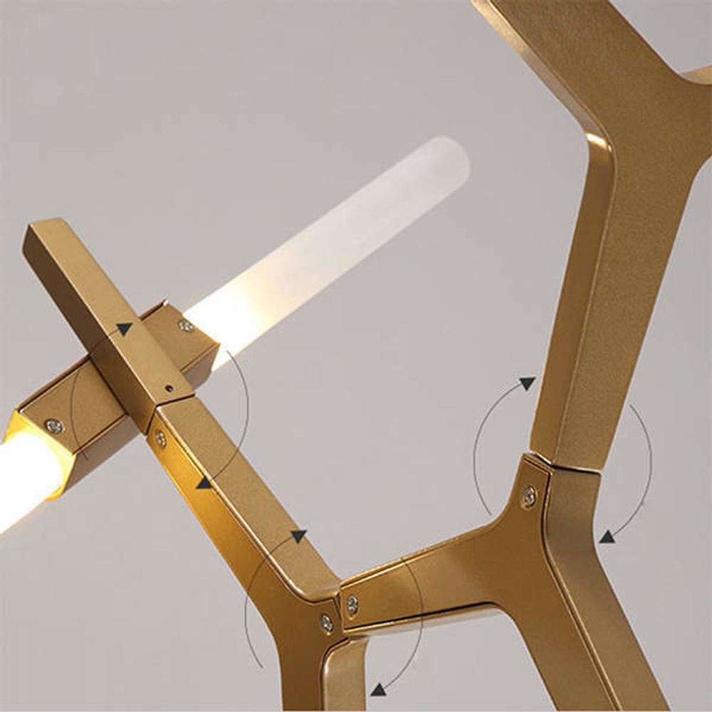 люстра ROLL&HILL Agnes Chandelier-14  Lights (gold)