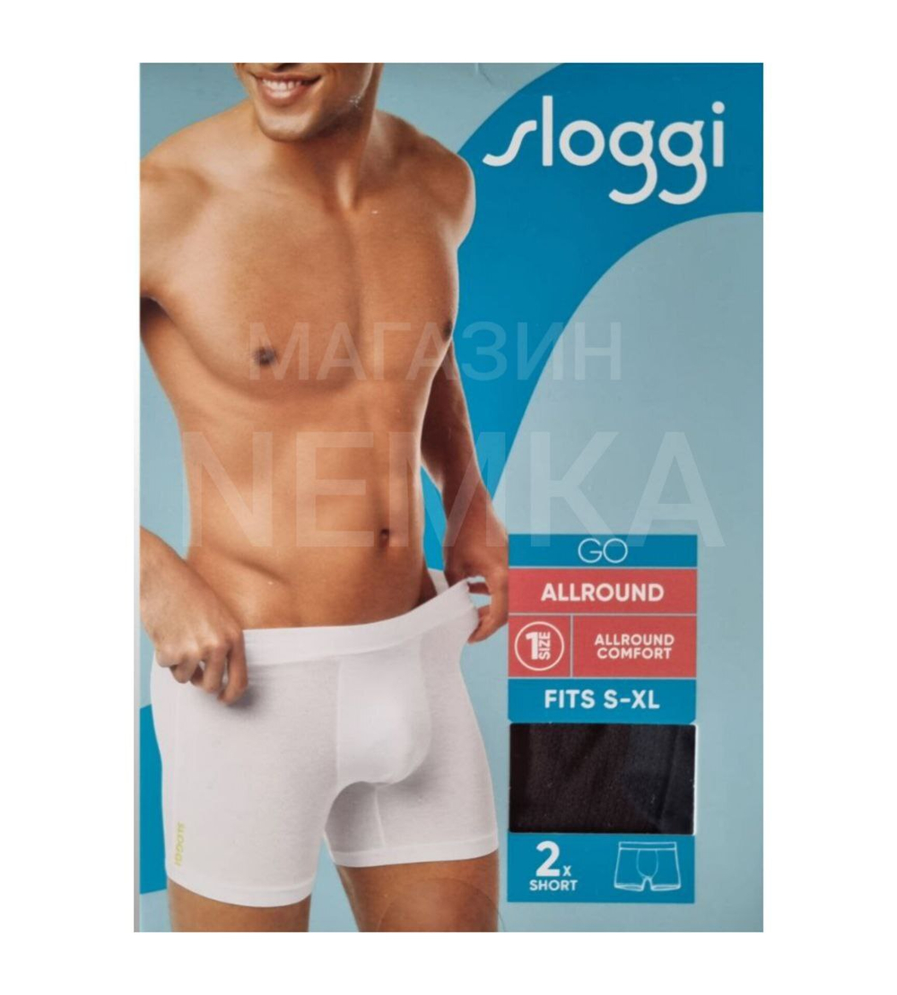 Трусы мужские Sloggi Men GO ALLROUND SHORT 2шт