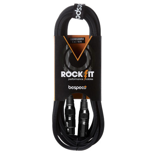 Микрофонный кабель XLR-XLR 3 м Bespeco Rock-It RKMB300RX