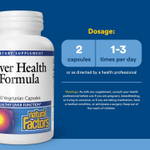 Natural Factors, формула для здоровья печени, 60 вегетарианских капсул