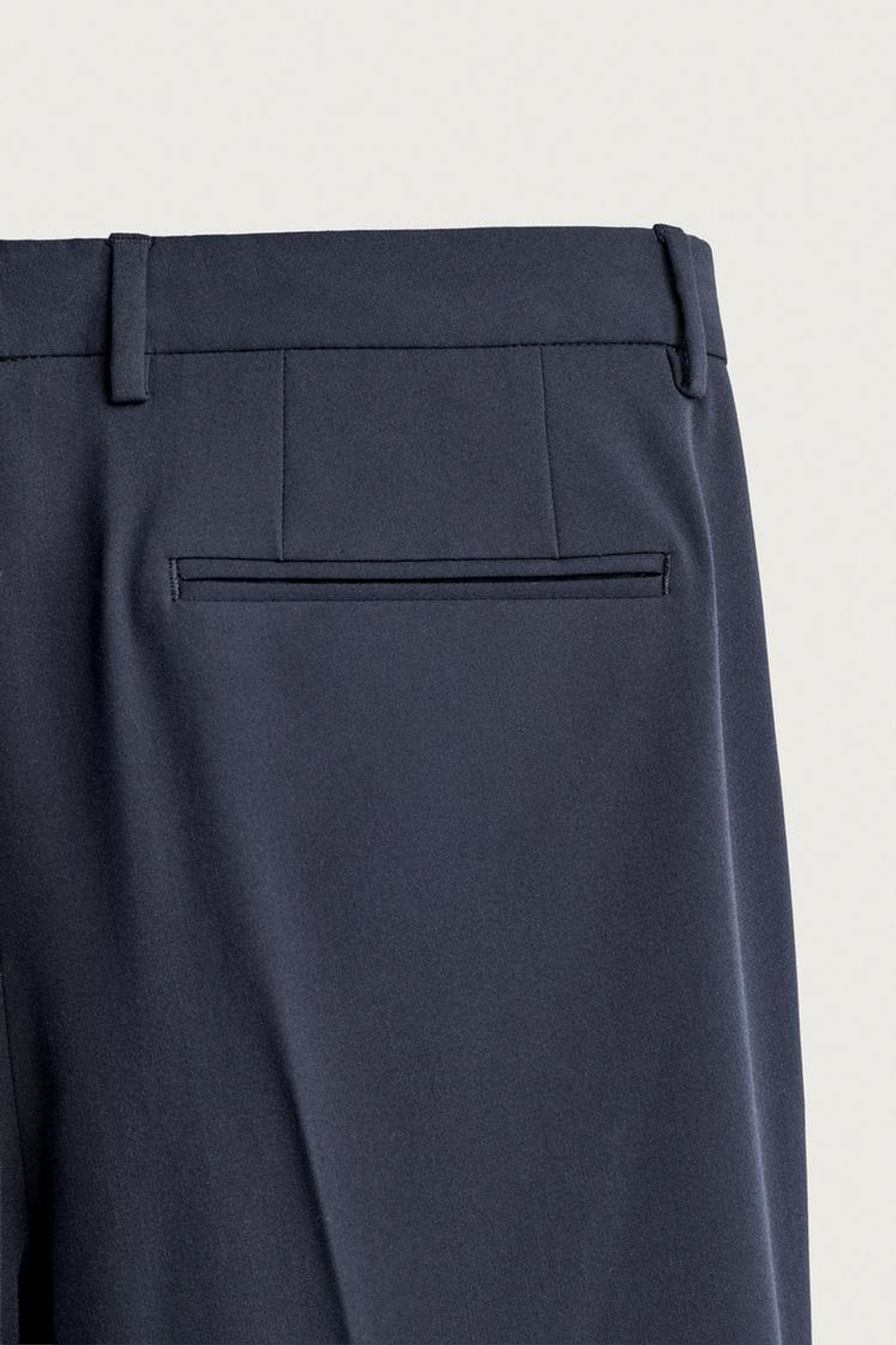 ZARA КОСТЮМНЫЕ БРЮКИ COMFORT, МОРСКОЙ СИНИЙ