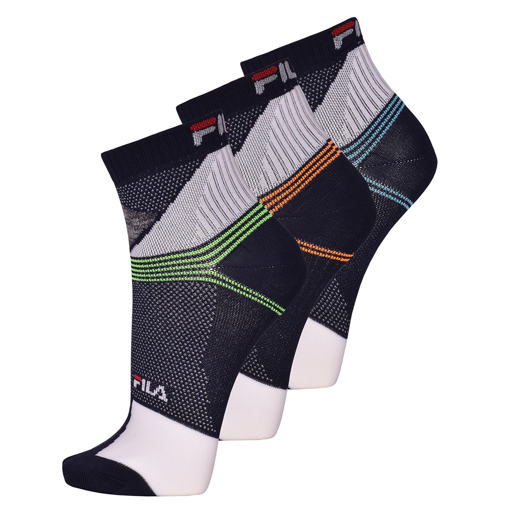 Теннисные носки Fila Quarter Multisport Socks 3P - небесный