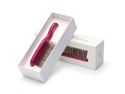 Расческа Majestic Scalp Brush спелая вишня (дорожная версия)