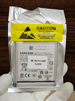 Аккумулятор ПРЕМИУМ для Samsung S23 (EB-BS912ABY) Категория: "Премиум качество" АКБ 3900mAh Li-ion Polymer