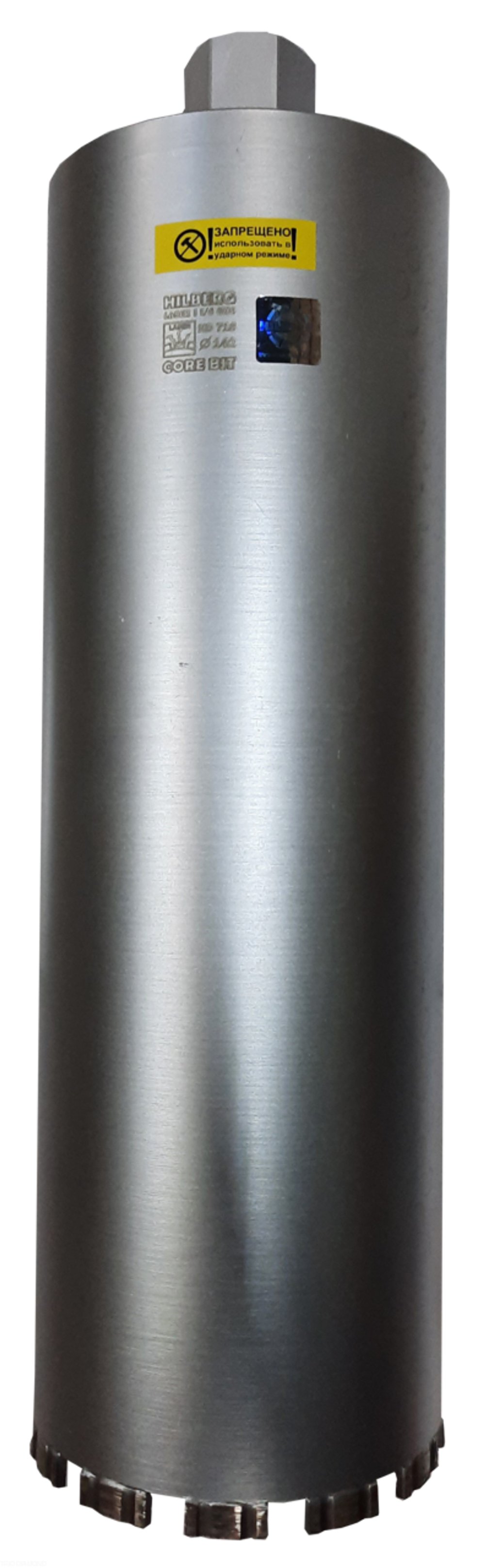 Коронка алмазная 142*450 Hilberg Laser 1 1/4 UNC HD718