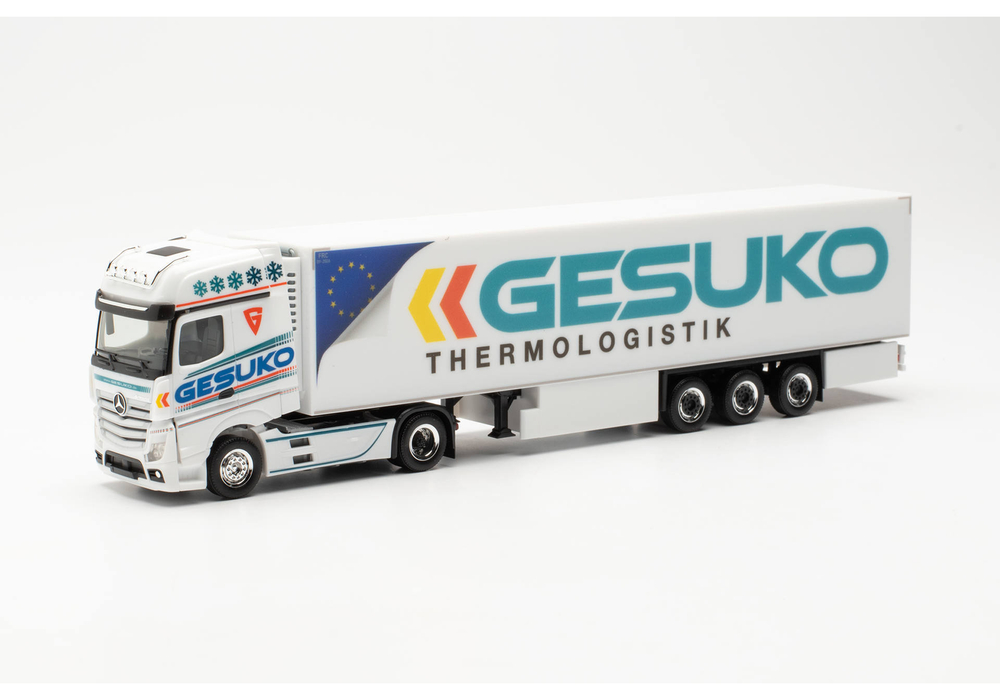 Грузовик Mercedes-Benz Actros Gigaspace '18 пп рефрижератор "GESUKO"