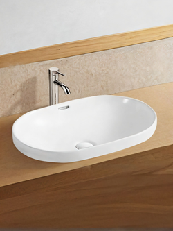 Раковина врезная WeltWasser WW  DEILBACH 4028 590х400х170