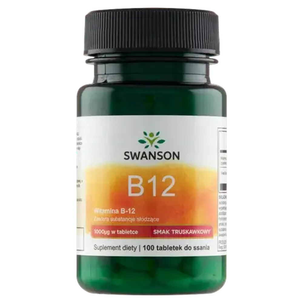 Swanson Vitamin B12 Lozenges - 100 таблеток