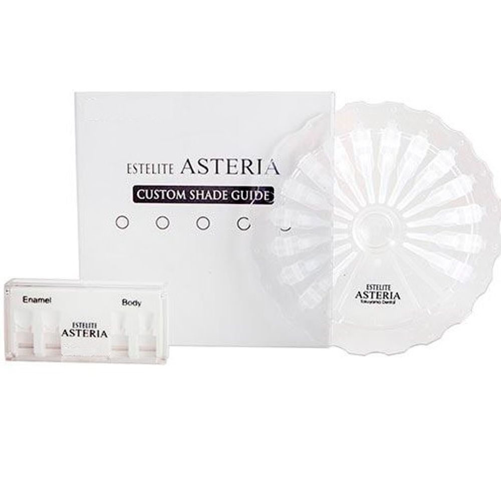 Расцветка Estelite Asteria Custom Shade Guide, Эстелайт Астерия