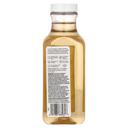 Aura Cacia, Ароматерапевтическая пена для ванны, успокаивающая ромашка, 13 жидких унций (384 мл)