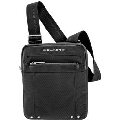 Сумка мужская Piquadro Link черный кожа и ткань (CA1358LK/N)