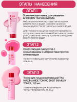 AprilSkin Тонер молочный осветляющий TXA Niacinamide 99 Milky Toner 150 мл