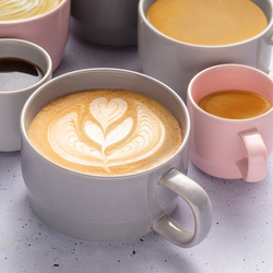 Чашка для каппучино cafe concept 400 мл серая