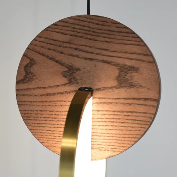 Подвесной светильник Glatt-Wood01 ImperiumLoft