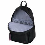 Рюкзак BRAUBERG FASHION CITY универсальный, 2 отделения, Green Spider, черный, 46х31х15 см, 273839