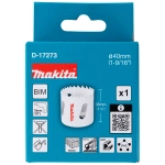 Биметаллическая полая коронка 40x50 мм Makita D-17273