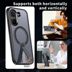 Прозрачный чехол Mesh Pro Magnetic Case для Poco X8 Pro 5G