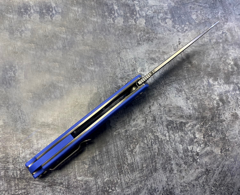 Складной нож Shark Blue, сталь D2, G-10, ТДК Кизляр