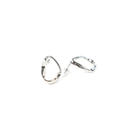 Серьги ОВАЛ silver
